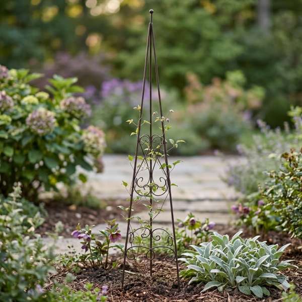 Elegante Gartenpyramide „Klassik“ – Die stilvolle Rankhilfe für Ihre Grüne Oase